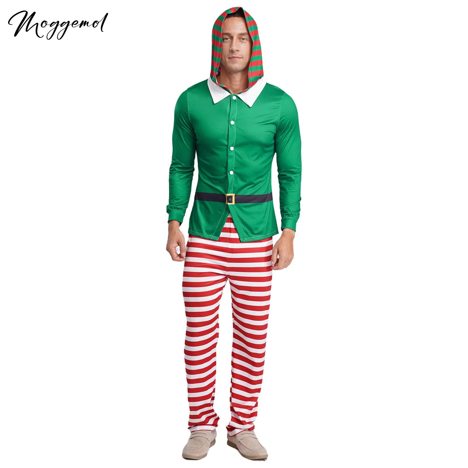 Męski świąteczny strój elfa na – Elf Costume Christmas recenzja i cena