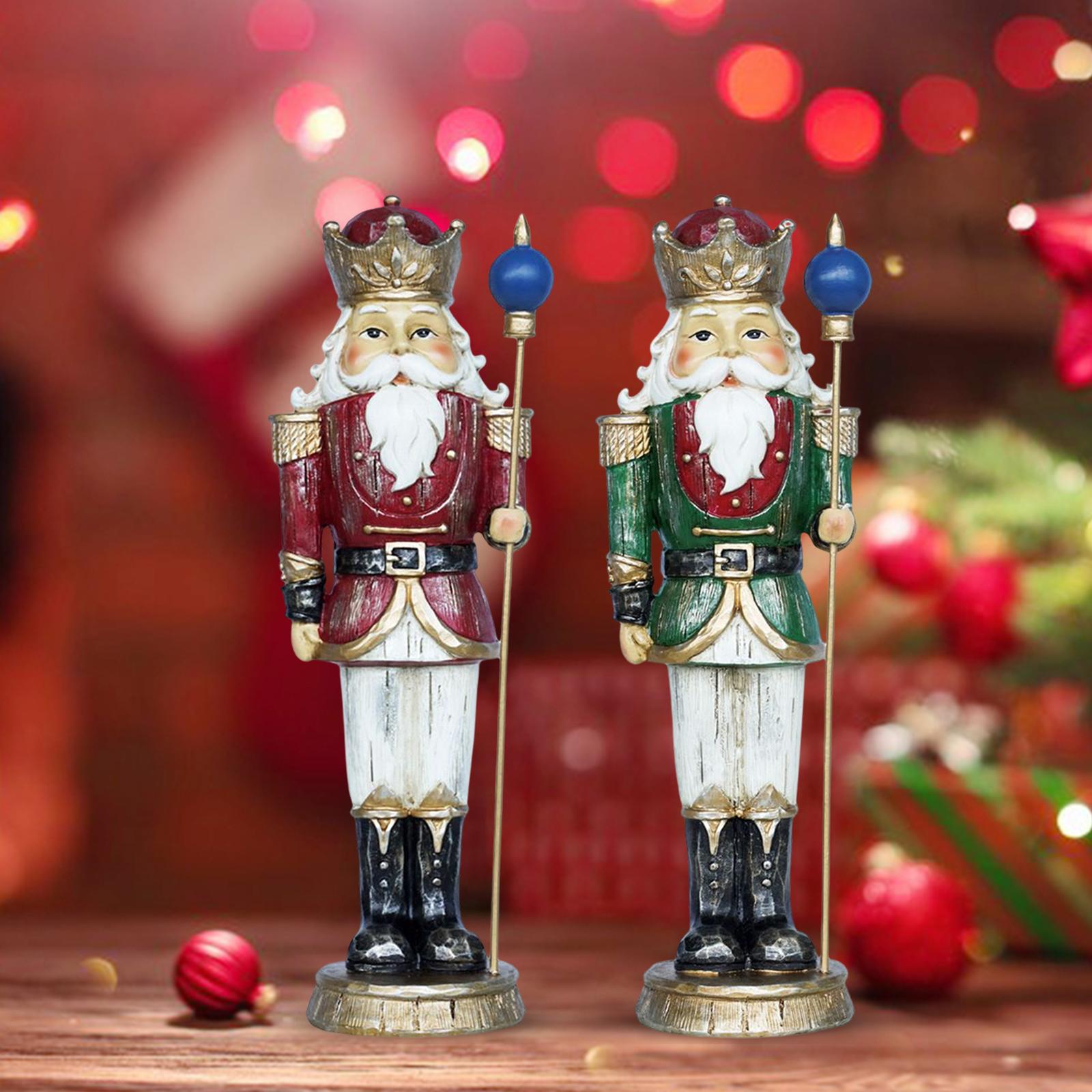 10-calowy żywiczny świąteczny  – Nutcracker Figurine recenzja i cena