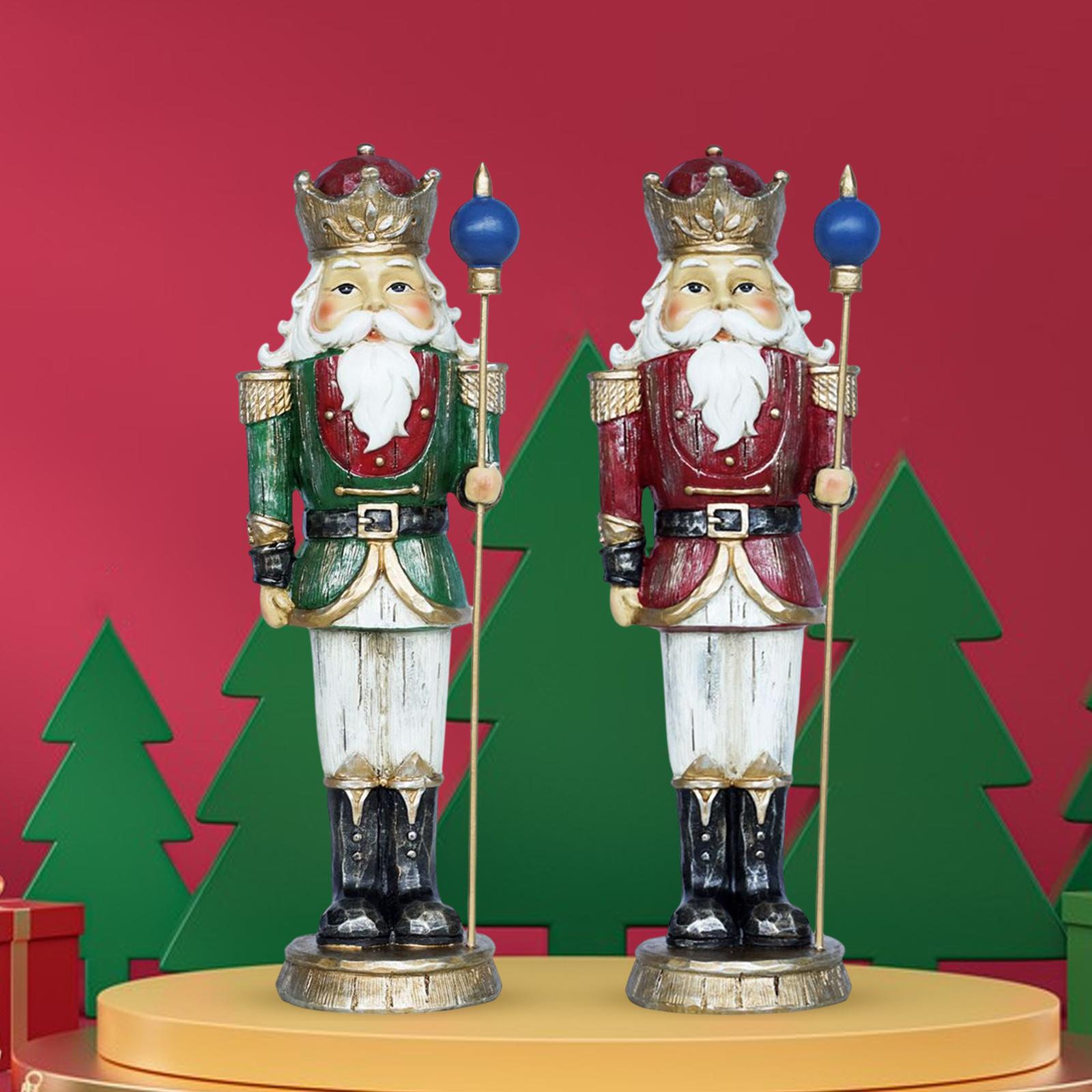 10-calowy żywiczny świąteczny  – Nutcracker Figurine recenzja i cena