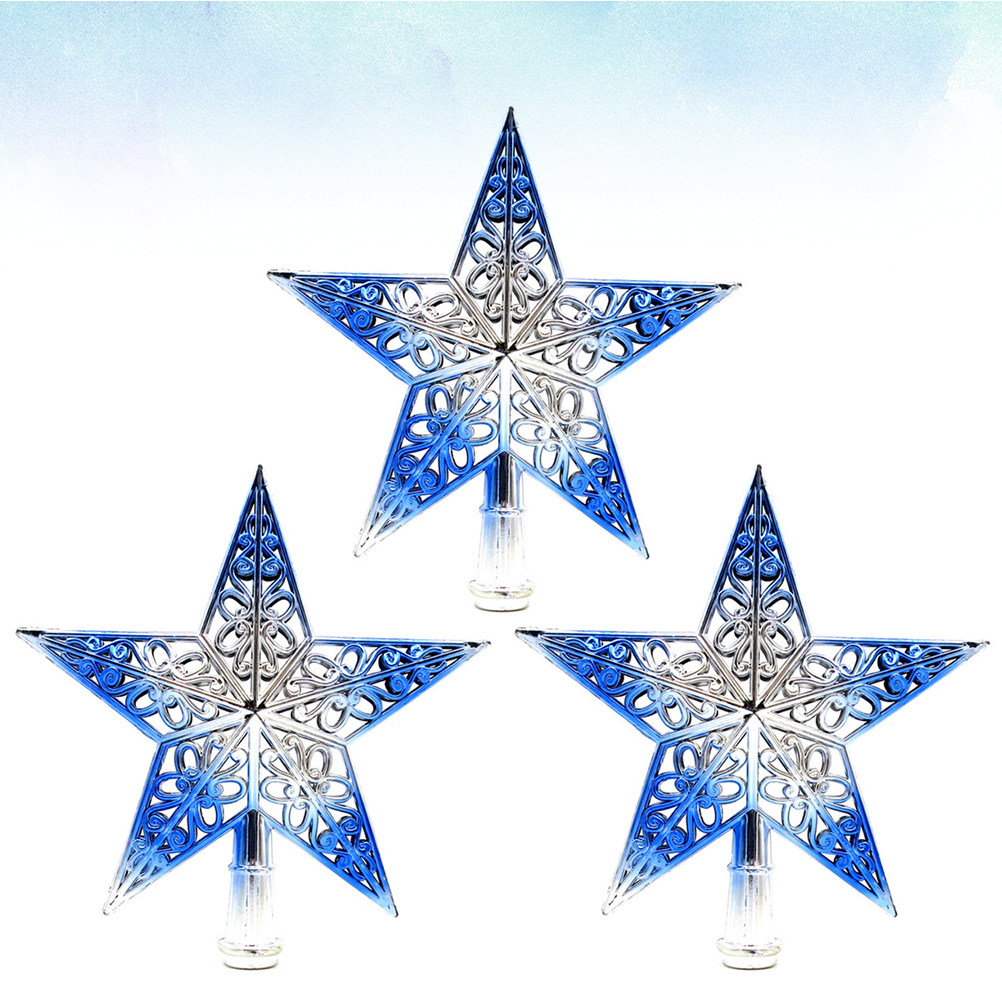 3 sztuki 20 cm pustych gwiazd  – Star Tree Topper recenzja i cena