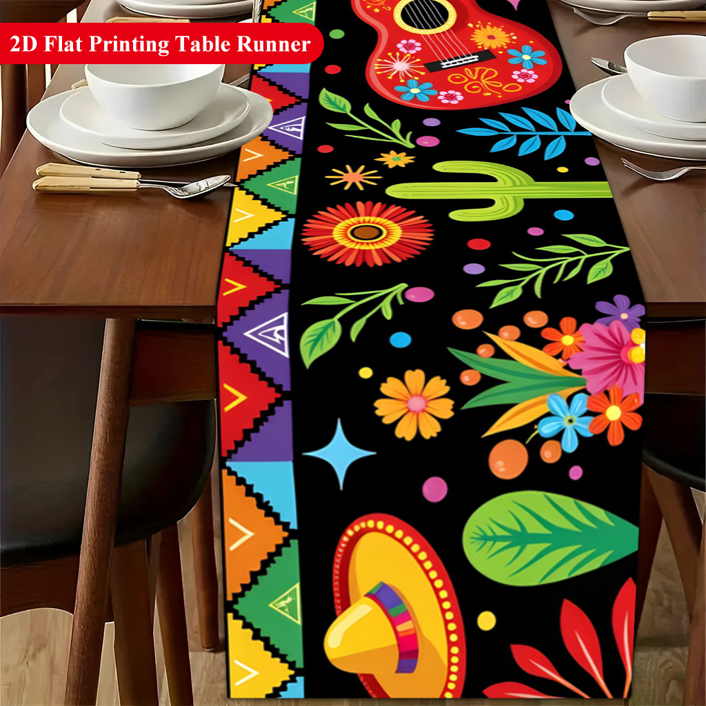 Bieżnik na stół 1 szt., dekora – Christmas Table Runner recenzja i cena