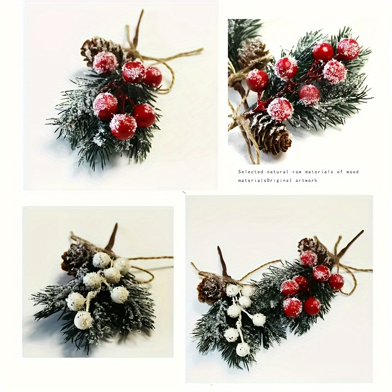 12 szt. Świąteczne gałązki sos – Christmas Tree Artificial recenzja i cena