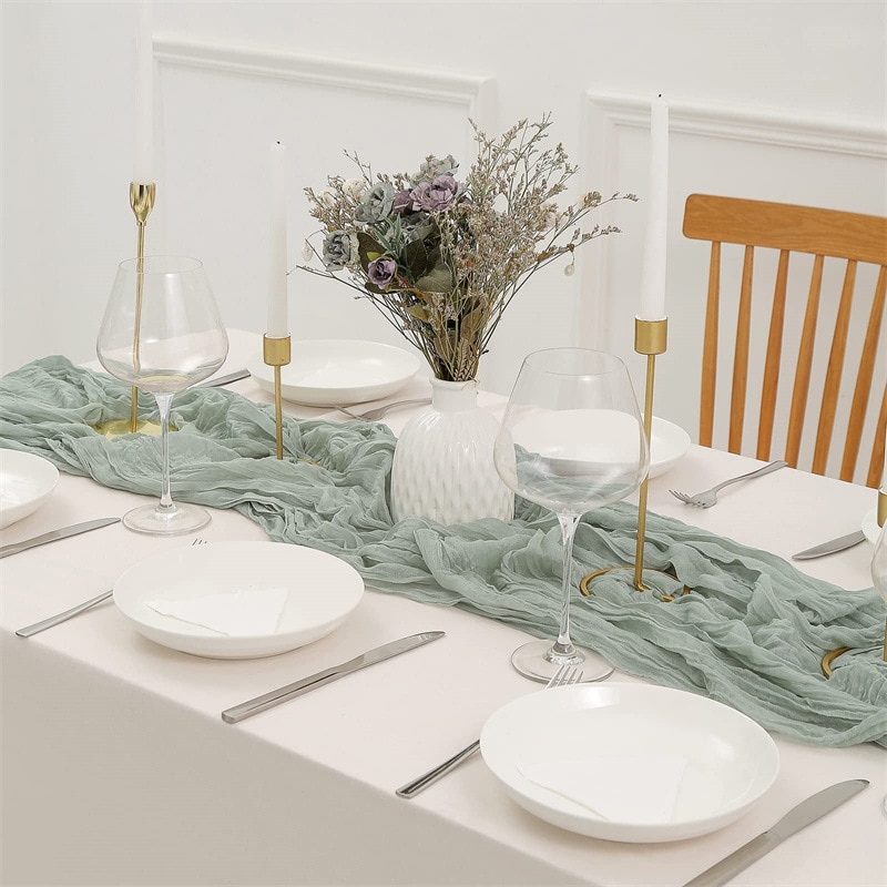 Pół-przezroczysta, cienka siat – Christmas Table Runner recenzja i cena
