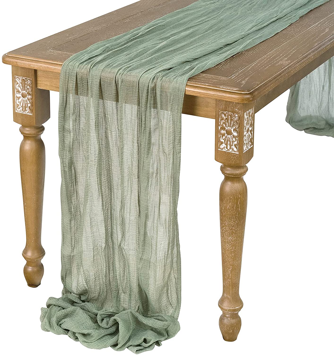 Pół-przezroczysta, cienka siat – Christmas Table Runner recenzja i cena