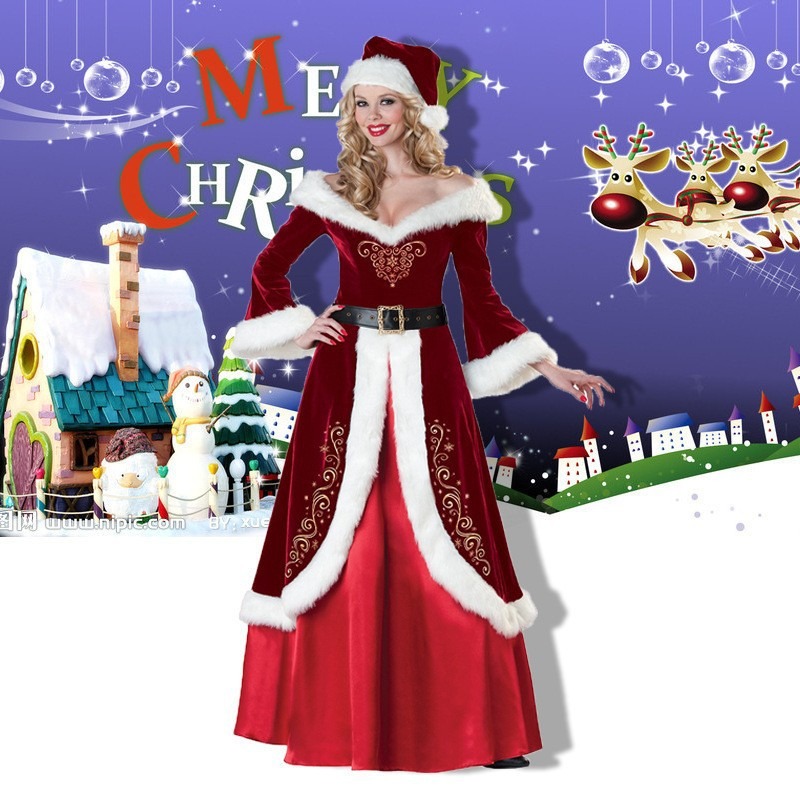 Strój Świętego Mikołaja Damski – Elf Costume Christmas recenzja i cena