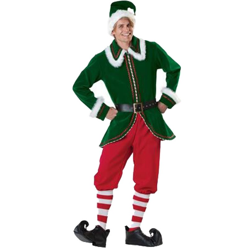 Strój Świętego Mikołaja Damski – Elf Costume Christmas recenzja i cena