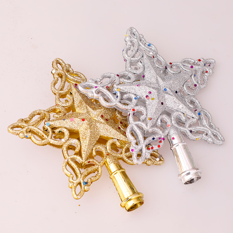 Brokatowa ozdoba choinkowa Gwi – Star Tree Topper recenzja i cena