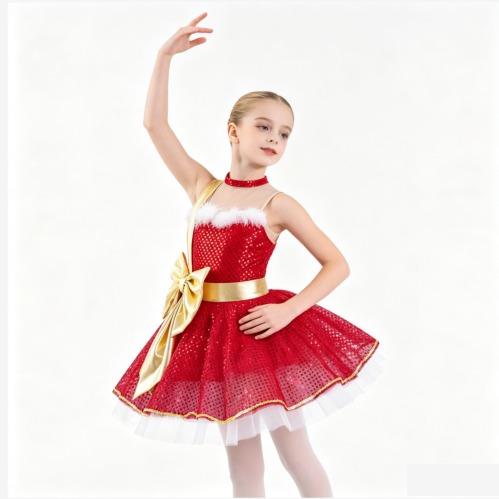 Dziewczęcy strój świąteczny: E – Elf Costume Christmas recenzja i cena