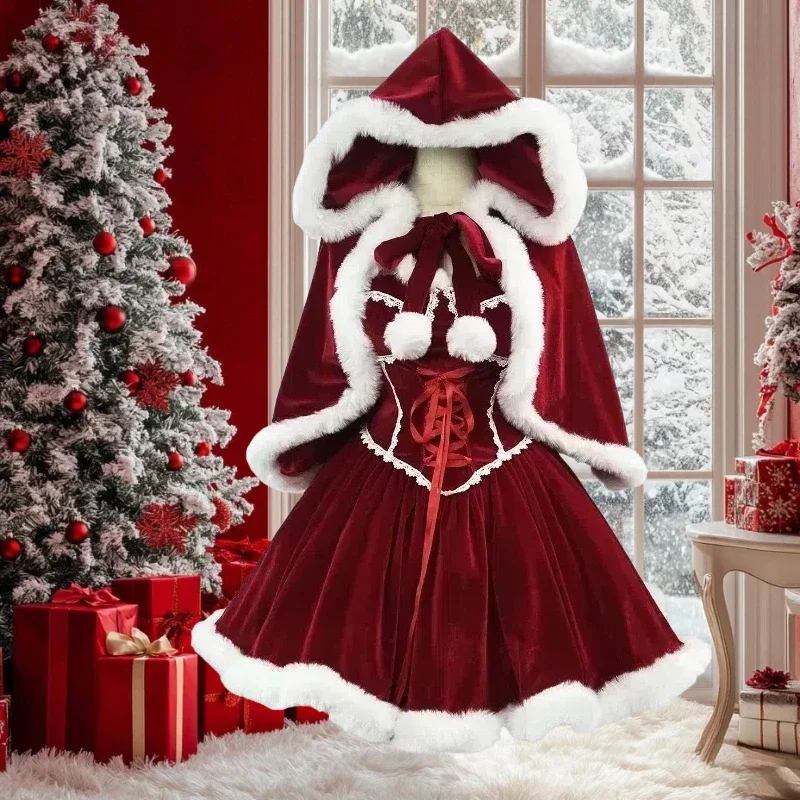 Czerwona sukienka na Nowy Rok, – Elf Costume Christmas recenzja i cena