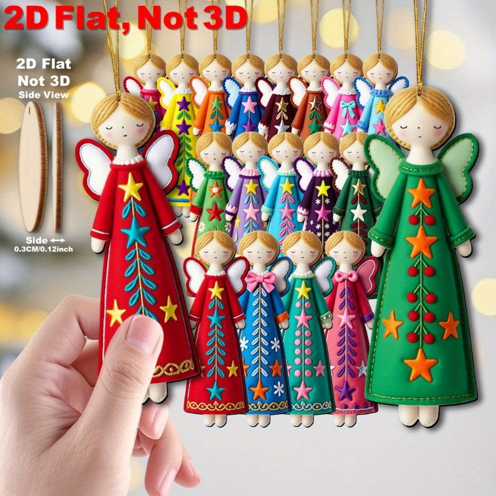16 sztuk kolorowych ozdób anio – Star Tree Topper recenzja i cena