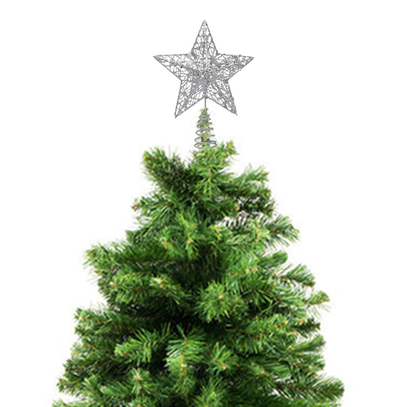 1szt Złoty / srebrny / czerwon – Star Tree Topper recenzja i cena