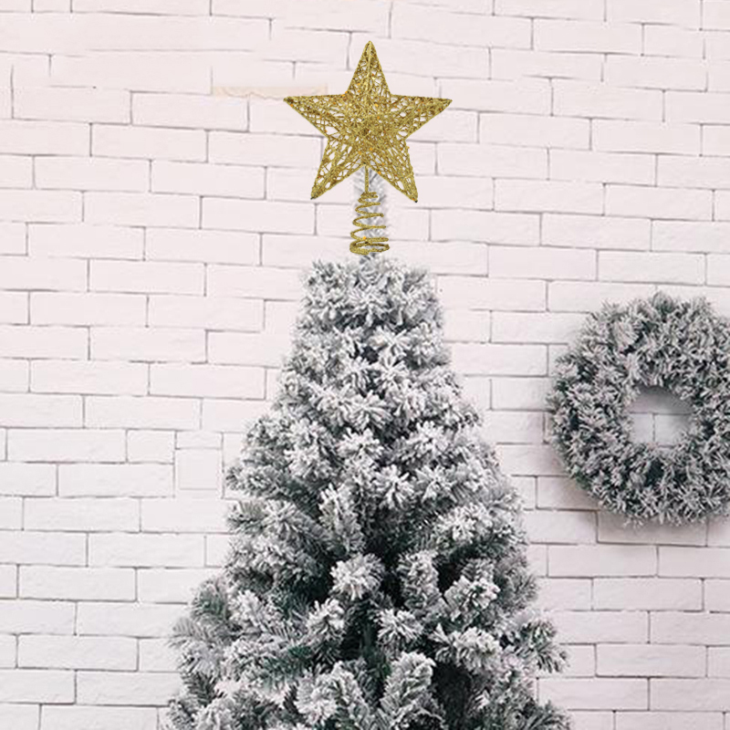 1szt Złoty / srebrny / czerwon – Star Tree Topper recenzja i cena