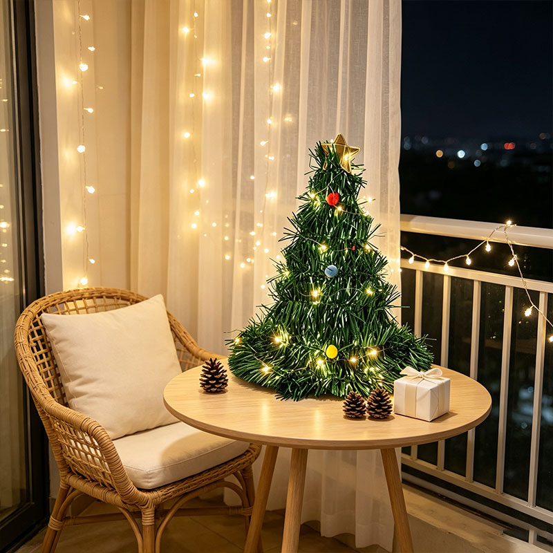 Składana zielona mini choinka  – Star Tree Topper recenzja i cena