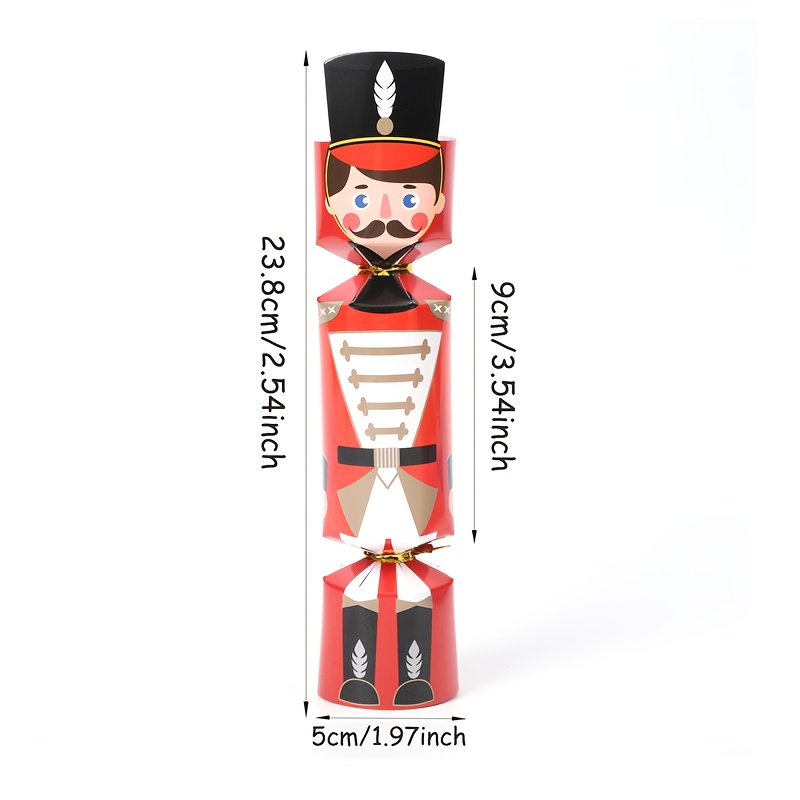 24 szt. Świąteczne Krakersy Żo – Nutcracker Figurine recenzja i cena
