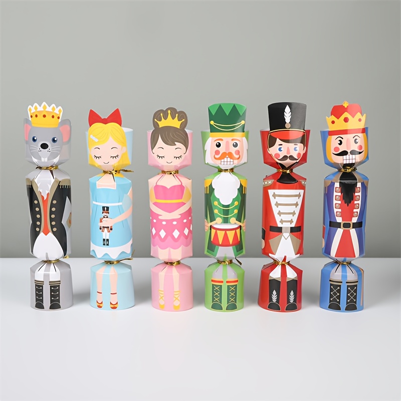 24 szt. Świąteczne Krakersy Żo – Nutcracker Figurine recenzja i cena