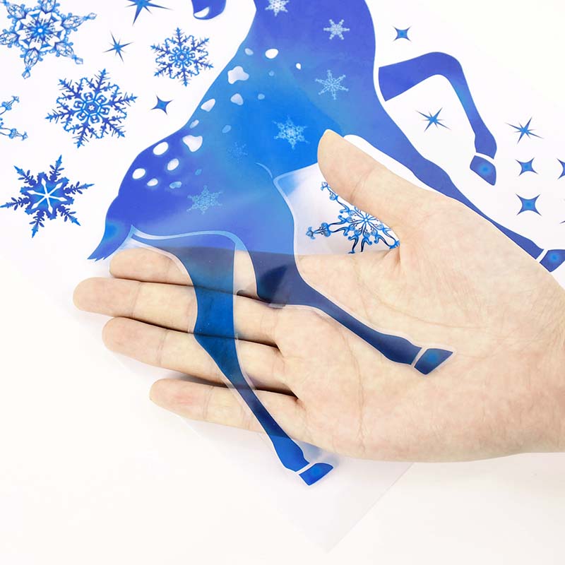 Naklejki świąteczne na okno Ło – Snowflake Window Decal recenzja i cena