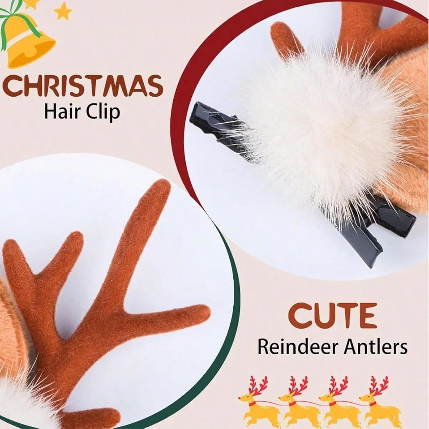 1/2 Pary Małe Opaski na Głowę  – Reindeer Antlers Headband recenzja i cena